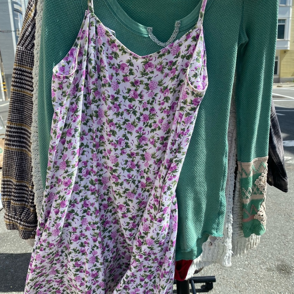 Floral summer dress